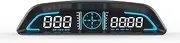 AZIJYV GPS Speedometer,Heads Up Display for Cars G3,Digital Speedometer for Car with Speed, Fatigue Driving Alarm,Overspeed Alarm,Speedometer for Car for All Vehicles