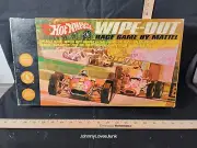 Vintage 1968 Mattel Hot Wheels Wipe-Out Race Game Board Game Complete New
