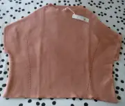 NWT ISCHIKO/OSKA "Karava" Open Knit Detail/Textured Top - size 2 14/16UK RRP£159