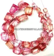 AAAA Rarest~Padparadscha Pink Sapphire Faceted Beads GreatCutting Gemstone Beads
