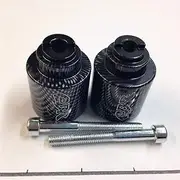 XKMT-Carbon CBR Logo Bar Ends Compatible With Super Blackbird CBR1100XX CBR 1000 RR 2004-2008 CBR 600RR 2003-2013 CBR 600 F1/F2/F3/F4/F4I 1987-2006 etc [B017QV9IUI]