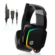 HP H320 Wired Gaming Headset 3.5mm Audio Jack with Hard Rock Bass and Immersive Sound, Gaming Headphones