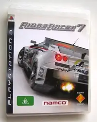 在飛比找Yahoo!奇摩拍賣優惠-PS3 實感賽車7 英文版 Ridge Racer 7(美版