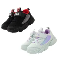 在飛比找Yahoo奇摩購物中心優惠-新品任選★FILA頂級童鞋-輕量LED電燈運動款-437X(