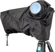 JJC DSLR Camera Raincoat Rain Cover Sleeve Water Proof Protector for Canon EOS 6DM2 5DM2 6D 5D Mark II 90D 80D 77D 70D 60D 50D 4000D 2000D 850D 800D 760D 750D 1300D 700D 650D 600D 550D 250D 200D