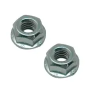 2PK Genuine OEM Briggs & Stratton 15X89MA Flangelock Nut .25-20