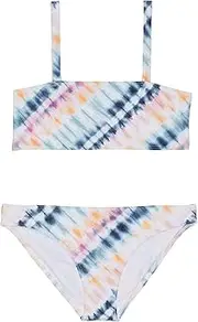 [Rip Curl] Lip Curl JSIBR9 / SURF Trip Bikini Set Girls' Bikini (Top and Bottom Set) Swimsuit, Multico