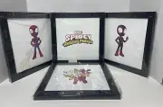 Gallery Pops Spider Man & His Amazing Friends Wall Art 12'' x 12'' Set Of 4 0032