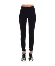 elastic strap feet leggings IT50,IT42 black