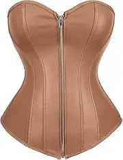 [Generic] Corsets for Women Corset Top Punk Corsets Zipper Corsets Costume