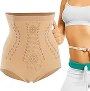 [Generico] Women's Shapewear High Waisted Slimming Shorts with Breathable Elastic Belt, Shaping Compression Shorts for Women, A,