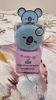 BT21 Koya Macaron Lip Balm - Acai Berry