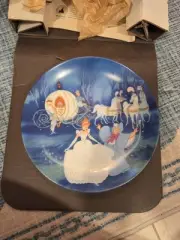 Cinderella- Knowles Collector Plates- 1988 - Bibbity Bobbity Boo