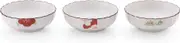 Red Picture Changing Chrysanthemum Shaped Small Bowl (3 Patterns)