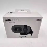 New logitech BRIO 100 Full HD 1080p Webcam 960-001580