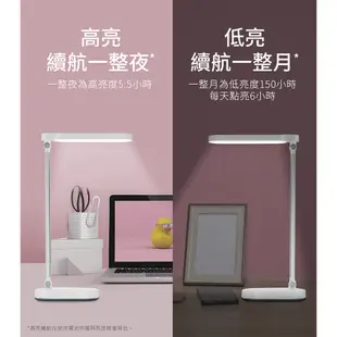 Philips 飛利浦 酷玉 66145 LED可攜式充電檯燈-雪晶白 (PD028)(拆封福利品)