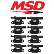 MSD Black Square Type Ignition Coil Set For 14+ Cadillac/Chevrolet/GMC 5.3L/6.2L (for: Chevrolet)