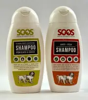 SOS Shampoo Classic Deep Cleansing and Anti-Itch for Pets 250 ml Set of 2