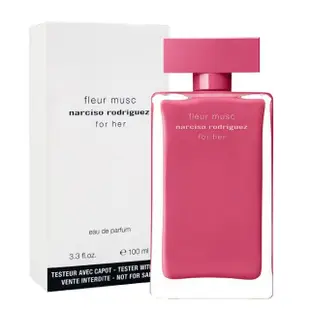 Narciso Rodriguez 桃色優雅女性淡香精 100ml-Tester包裝