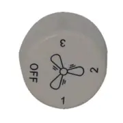 Fan Accessories: 3 Speed Wall Control Switch White