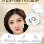 Professional Reusable Eyelash Extension No Glue Dual Magnetic Lashes Lady