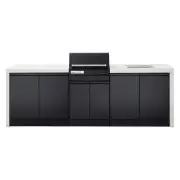 Crossray eXtreme Electric BBQ Outdoor Kitchen with Sink