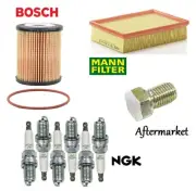 Tune Up Kit Spark Plugs Oil Air Filters for BMW 328Ci E46 2000 (for: BMW)