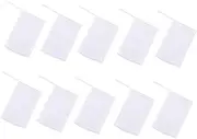 WOFASHPURET 10Pcs Foaming Mesh Cleanser Pouch Soft Texture Soap Net for Efficient Bubble Making for Hand Wash Wash Quick Drying Design for Handmade Soap