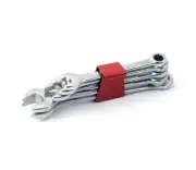 Clearance 5pc Combination Ring Open Spanner Wrench Imperial SAE/AF Set w Holder