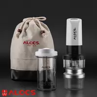 在飛比找樂天市場購物網優惠-【ALOCS 愛路客 咖啡研磨機(套裝)】KW-K25/電動