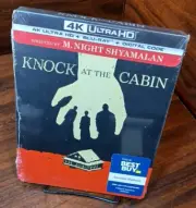 Knock at the Cabin Limited Edition 4K Steelbook (4K+Blu-ray)NEW-Free Box Shippin