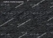 1:12 Scale Brick Wall - Vinyl Decal sheets. Action Figure. Design 5