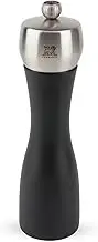Peugeot Fidji S/Steel and Wood Pepper Mill Matte Black 20cm