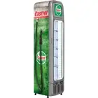 Upright Bar Fridge Castrol Fuel Pump Skinny 135 Ltr Cool Retro Vintage Alfresco