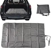 Heavy Duty Pet Trunk Mat - Trunk Cover Car Protector For Dogs | Waterproof Nonslip Mats | Foldable Car Boot Liner Protectors | Cargo Covering With Bumper Flap | Dog Space Liner Covers For Camping Gear