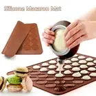 Kitchen Gadgets Silicone Macaron Mat Muffin Mould Baking Tray Oven Baking Mold