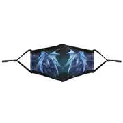 Ice Dragon PPE Face Mask by Anne Stokes