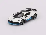 Bugatti Divo White (Mini GT) Diecast 1:64 Scale Model - TSM MGT00661