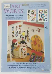 NIP Vintage Springs Art Works Animaniacs decorative transfers Yakko Wakko Dot