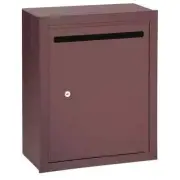 Salsbury Industries Standard Surface Mounted Letter Box w/ Commercial Lock ✅