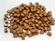 LEGO Pack of 100x New Medium Nougat Brick 1 x 1 BULK BRICKS