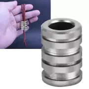 Titanium Alloy Knife Beads Pendant For Outdoor Lanyard Parachute Cord Large