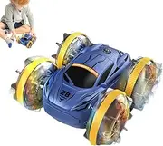 RC Waterproof Stunt Car | Drift Race Car Boat - All-Wheel-Drive System Vehicle Model Toy for Grass, Desert, Rock Terrain, 45-Degree Slopes