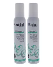 Ouidad Unisex 5.7oz VitalCurl Plus Soft Defining Mousse - Pack of 2