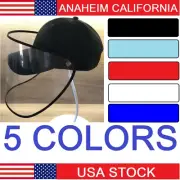 Office Uniform Cap Anti-Spittle Sneeze Guard Face Shield Protection Hat Visor