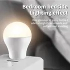 3pcs USB Plug Night Bulb Small Book Lamps LED Reading Light (Warm Light) Hot