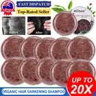 20/10X Organic Grey Reverse Shampoo Bar Hair Darkening Shampoo Soap Hair Shampoo