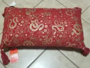 Lunar New Year Of The Snake Beaded Decorative Pillow