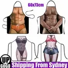 Funny Adult Men Women Novelty Aprons BBQ Baking Sexy Party Game Cooking Kitchen