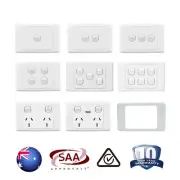 Power Point Wall Socket Outlet GPO Light Switch 10A AU Switch USB Socket 240V